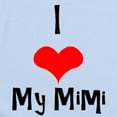 thumbnail image 2 of CafePress - I Love My Mimi Body Suit - Baby Light Bodysuit, Size Newborn - 24 Months, 2 of 4
