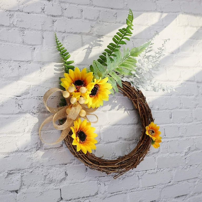 Artificial silk sunflowers deals