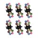 thumbnail image 1 of Pinzas para el cabello para mujeres, pinzas para peinar, pinzas para el cabello para niñas, pinza lateral con diamantes de imitación, pinza pequeña para el cabello, pinza para flequillo simple, pinza, 1 of 3