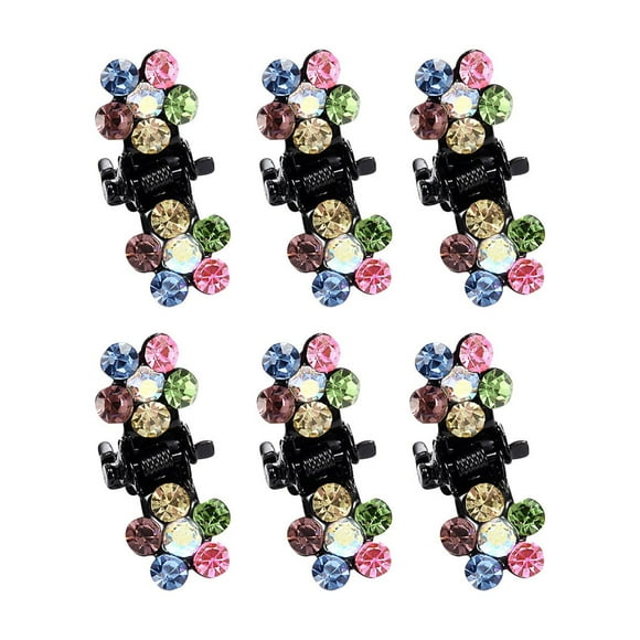 XZNGL Hair Clips Hair Claw Clips Rhinestone Side Clip Small Hair Clip Hair Claw Sim-Ple Bangs Clip Top Clip Hair
