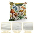 thumbnail image 4 of ONETECH Mushroom Throw Pillow Covers,Cute Colorful Plants Pillow Cases Decorative Square Pillowcases for Home Bed Sofa Living Room Farmhouse Outdoor, 4 of 5