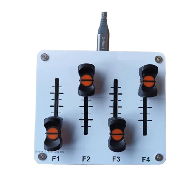 4-channel MIDI Push Rod 42mm Fader Custom CC Informat USB Interface Music Host Software Controller ,Multi Purpose