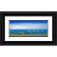 thumbnail image 1 of Francis, Sandra 14x8 Black Ornate Wood Framed with Double Matting Museum Art Print Titled - Sailing Away, 1 of 4