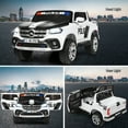 thumbnail image 5 of Costway Licensed Mercedes Benz x Class 12V 2-Seater Kids Ride On Car Police Car w/ Trunk, 5 of 7