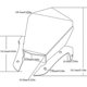 thumbnail image 5 of Front Windshield Accessories For Yamaha Mt 07 Mt07 Mt-07 Fz-07 2013 2014 2015 2016 2017 Motorbike Wind Deflector Windscreen, 5 of 5