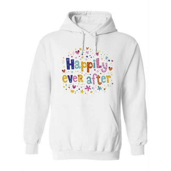 Happily Ever After Design Hoodie Women -Image by Shutterstock, Female Small