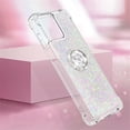 thumbnail image 3 of Quicksand Case for Motorola Moto G Stylus 5G (2023) for Women Girls, Glitter Sparkle Flowing Clear Soft TPU Liquid Cover with Bling Diamond Kickstand for Moto G Stylus 5G (2023) -Colorful, 3 of 14