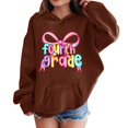 thumbnail image 2 of YunPes Back to School Hooded Sweatshirt for Girls Oversized Long Sleeve Pullovers Fourth Grade First Day of School Fall Winter Cute Clothes, 2 of 8
