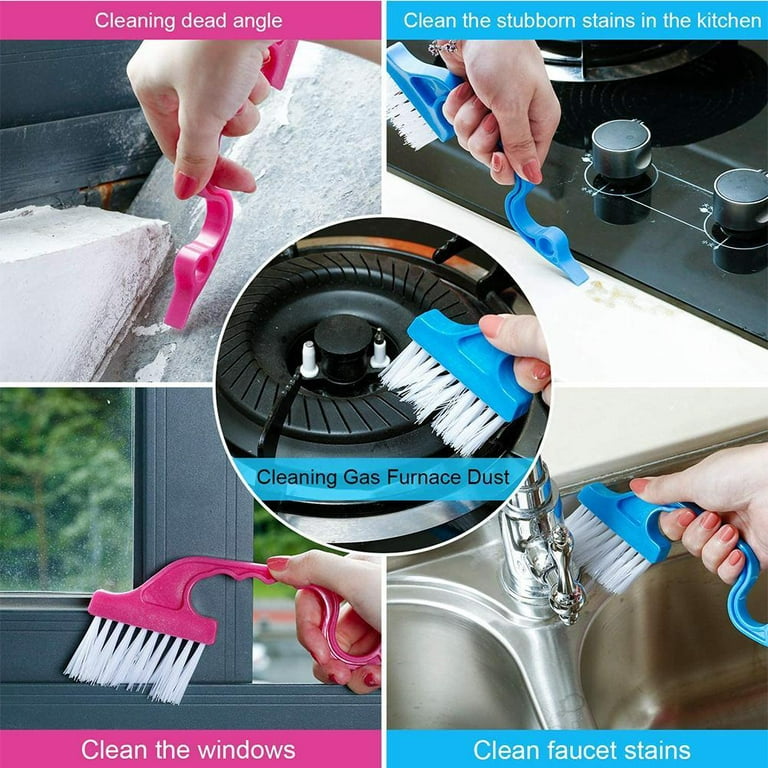 1pc Window Gap Cleaning Brush For Window Sill And Crevice