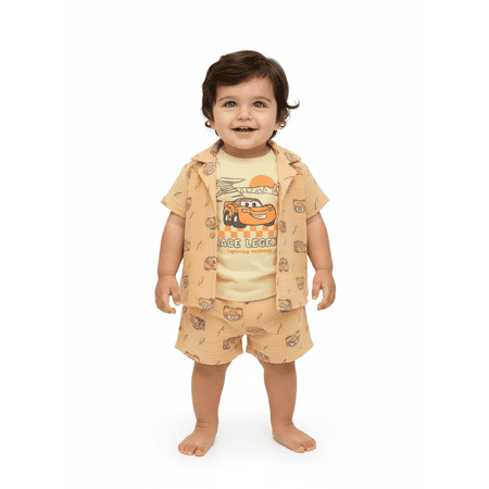 Cars, Baby Boy Three-Piece Set, Race Legend Springs, Sizes 0-24M
