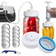 thumbnail image 1 of Kit de Sellador al Vacío para Frascos Mason BUVLIVU Compatible con FoodSaver, 1 of 6
