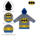 thumbnail image 4 of Set de paraguas DC Comics Batman Boys, poncho de lluvia para niños pequeños, 4 of 7