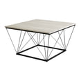 thumbnail image 6 of Castle Place Minimalist 3 Piece Coffee Table Set, Light Grey, 6 of 14