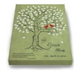 thumbnail image 1 of MuralMax Personalized Family Tree Canvas Wall Art - Wedding Bridal Shower Decor Gifts For Friends - Milestone Quote With Custom Name & Date - Unique Bride & Groom Presents - Khaki - Size 12x16, 1 of 6