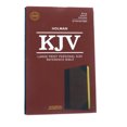 thumbnail image 2 of KJV Large Print Personal Size Reference Bible, Black/Brown Leathertouch, 2 of 5