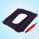 thumbnail image 2 of Inflatable Square Cushion Breathable Comfort Inflatable Air Seat Cushion and Inflator (Black) for Seat Toilet Office School Chair Wheelchair, Postpart, 2 of 5