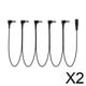 thumbnail image 1 of Cable en cadena tipo margarita,Cable de alimentación Cable de conexión para guitarra eléctrica 9 V ,Aesorios para guitarra eléctrica Cable de alimentación plano,Cable de alimentación, 1 of 10