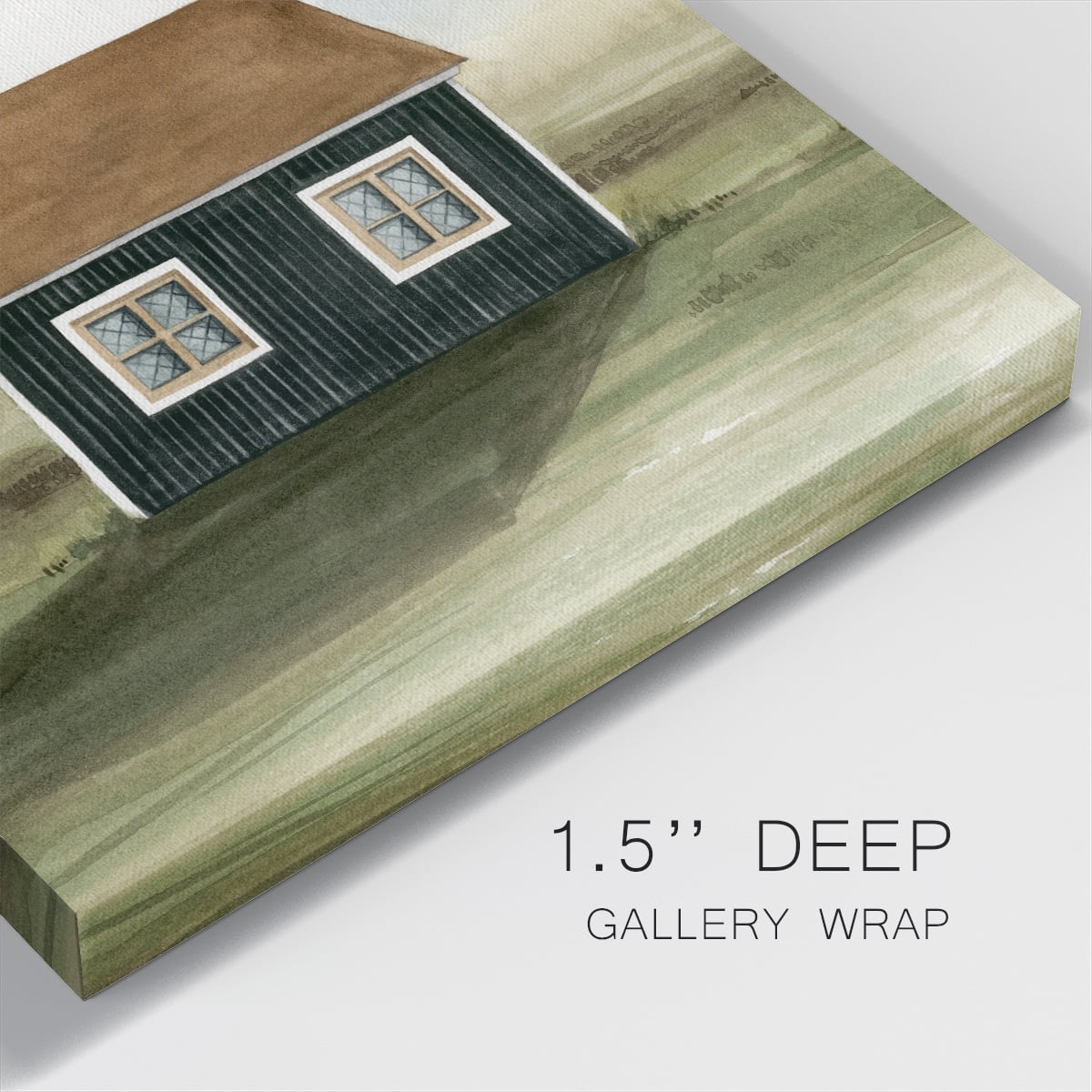 Wexford Home Nordic Cottage II-Premium Gallery Wrapped Canvas, 24" x 24" - Ready to Hang