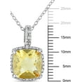 thumbnail image 2 of Everly Women's Citrine Sterling Silver Necklace, 2 of 5