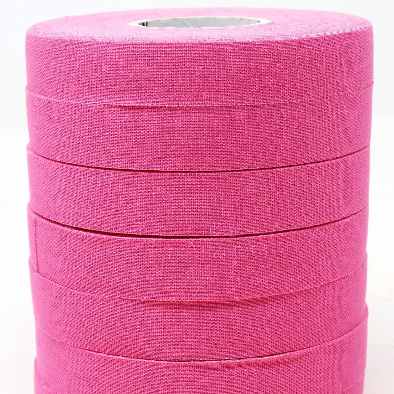 Bighorn Athletics Premium Competition Jiu-Jitsu Finger Tape, 8-Rolls, 50% Stronger Material, Residue-Free (0.5-Inch, Pink)