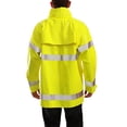 thumbnail image 2 of Tingley Comfort-Brite J53122 High Visibility Jacket, Medium, Fluorescent Yellow-Green CA2, 2 of 3