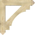 thumbnail image 3 of Ekena Millwork 6"W x 40"D x 40"H Merced Arts & Crafts Rough Sawn Bracket, Douglas Fir, 3 of 4