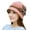 Pink, variant on GROFRY Warm-keeping Knitted Hat Super Soft Cotton Ultra-thick Women's Warm Winter Ear Protection Hat for Autumn