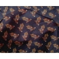 thumbnail image 4 of oneOone Silk Tabby Fabric Floral & Paisley Block Print Fabric BTY 42 Inch Wide, 4 of 4