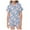 Light Blue, variant on FhsagQ Pajamas Girls Christmas Pajamas Christmas Kid's Summer Homewear Boys Girls Printed Short Sleeve T Shirt Short Pants Pajamas Suits Children's Clothing Blue 8-9 Years