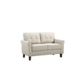 thumbnail image 5 of US Pride Furniture Mcnaboe 54.53'' Linen Flared Arm Loveseat, Beige, 5 of 5