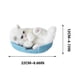 thumbnail image 2 of Gatito De Peluche Realista Que Maúlla, Ideal Para Decorar El Hogar, La Oficina, Estanterías O El Coche. Muñeco De Peluche Interactivo Con Sonido., 2 of 8