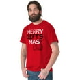 thumbnail image 5 of Funny Merry Christmas Presents Pun Men's Graphic T Shirt Tees Brisco Brands S, 5 of 6