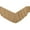 Tan, variant on VHC Brands Burlap Solid Color Cotton Farmhouse Split Corners Gathered King Bed Skirt, Natural Tan