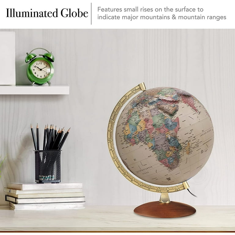 Globe National Geographic Gold