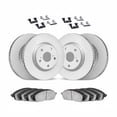 thumbnail image 2 of KarParts360 For Nissan 300ZX 1990-1996 Disc Brake Set | Front and Rear | Cast Iron Rotor Material | Excluded Calipers | Plain Rotor Style | With 5000 Advanced Series Brake Pads, 2 of 4