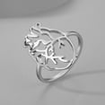 thumbnail image 2 of Heart Ring Anatomy Stainless Steel Jewelry Medical Ring, 2 of 5