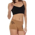 thumbnail image 3 of Sakkas Women's Seamless Stretch Boy Short Panties (6 Pack) - Leopard - One Size, 3 of 4