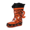 thumbnail image 4 of Regatta - Botas de Agua Mudplay  , Cordón Diseño Estampados de Tigre para Niños/Niñas (Naranja Fuego), 4 of 6