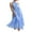 Bleu Clair, variante sur SUNSIOM Robe Longue pour Femme, Élégante Robe d'Été Sans Manches à Col Roulé à Carreaux, Robe Évasée, Robe de Cocktail avec Ceinture