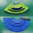 thumbnail image 4 of Cone Shaped Pet Protective Collar for Dogs and Cats, Anti-Bite, Anti-Scratch Mesh Fabric Protective Cone in Blue-Green, Multiple Sizes, 4 of 5