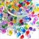 thumbnail image 3 of GLFILL 200X Piedras preciosas de plástico acrílico para hielo, rocas para mesa, decoración de jarrones y peceras, 3 of 5