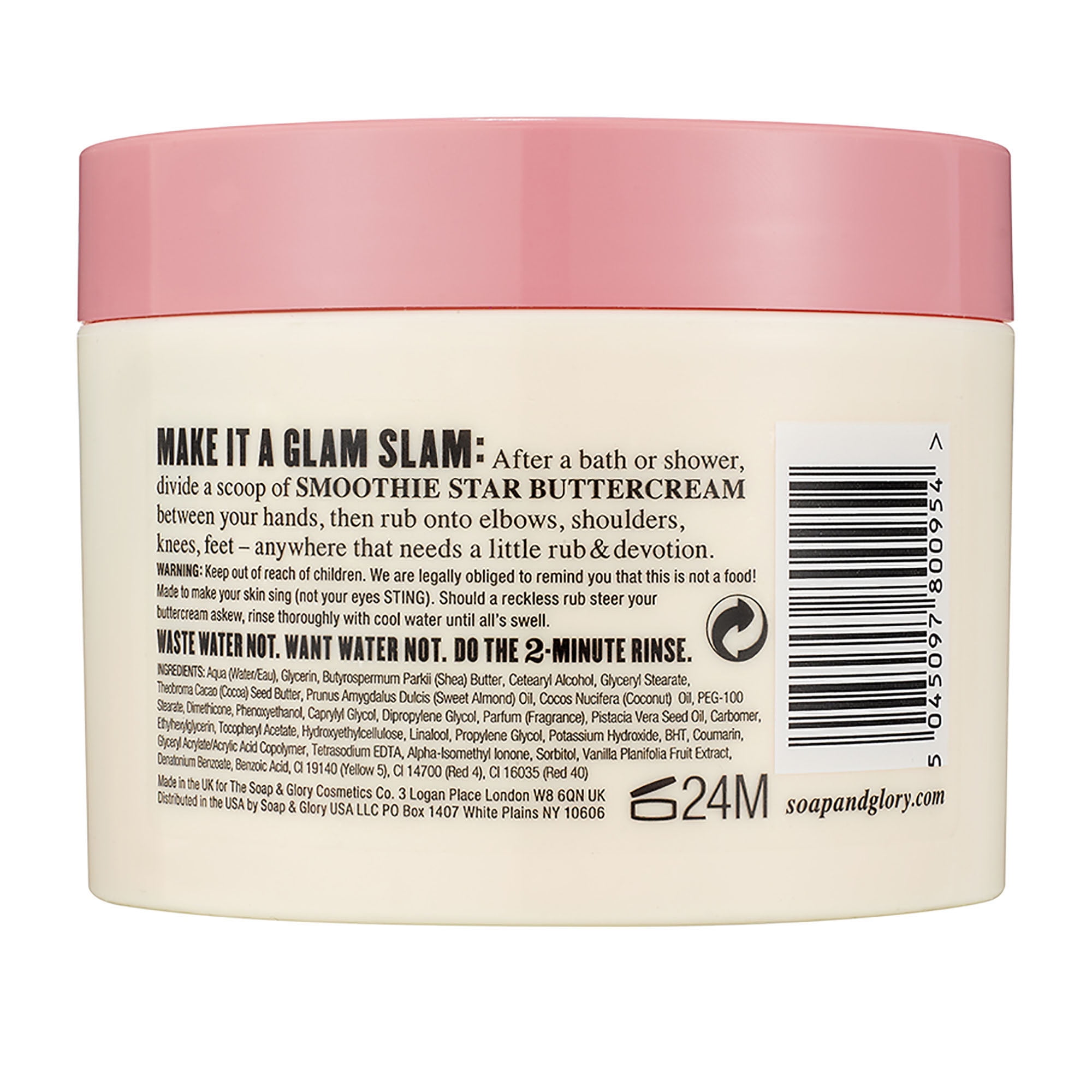 Soap & Glory Smoothie Star Body Butter, 300ml