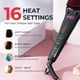 thumbnail image 4 of TYMO Cepillo iónico para alisar el cabello, cepillo iónico mejorado con 16 niveles de calor para cabello sedoso sin encrespamiento, antiquemaduras y apagado automático, seguro y fácil de usar, 4 of 5