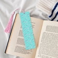 thumbnail image 4 of Kdxio Seashell And Starfish Print Metal Tassel Bookmarks,Perfect Gift for Art Lovers and Bookworms Metal Bookmarks for Women, 4 of 8