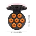 thumbnail image 4 of Shakven donas - máquina para Hacer donas | La rosquillas Pastel Calentamiento Doble Cara Antiadherente Hace 7 rosquillas en Minutos para el hogar, 4 of 5