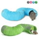 thumbnail image 1 of Túnel de diversión para mascotas, tubo telescópico, suministros para hurón, juguetes para hámster, color verde, 1 of 3