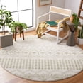 thumbnail image 2 of SAFAVIEH Tulum Coriander Oriental Area Rug, Ivory/Sage, 6'7" x 6'7" Round, 2 of 8