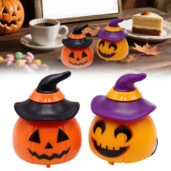 ZMKIAG Halloween Pull Back Cars, Friction Powered Pumpkin Vehicle Toys, Party Favors and Bag Fillers for Kids, Trick or Treat, Candy Bags, Goodie Bags and Festival Decorations