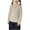 Beige, variant on LIaqionyy Girls Turtleneck Sweaters Kids Casual Long Sleeve Mock Neck Pullover Cable Knit Sweater Tops Fall Clothes