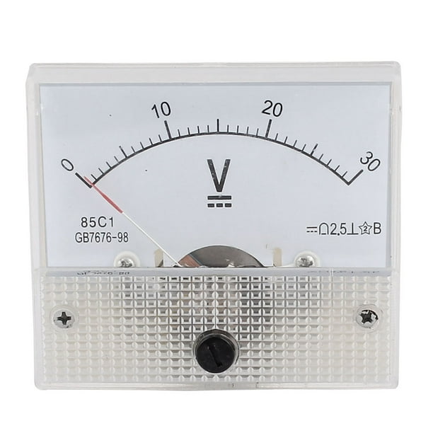 85C1 Class 2.5 Accuracy DC 030V Range Analog Voltmeter Volt Meter